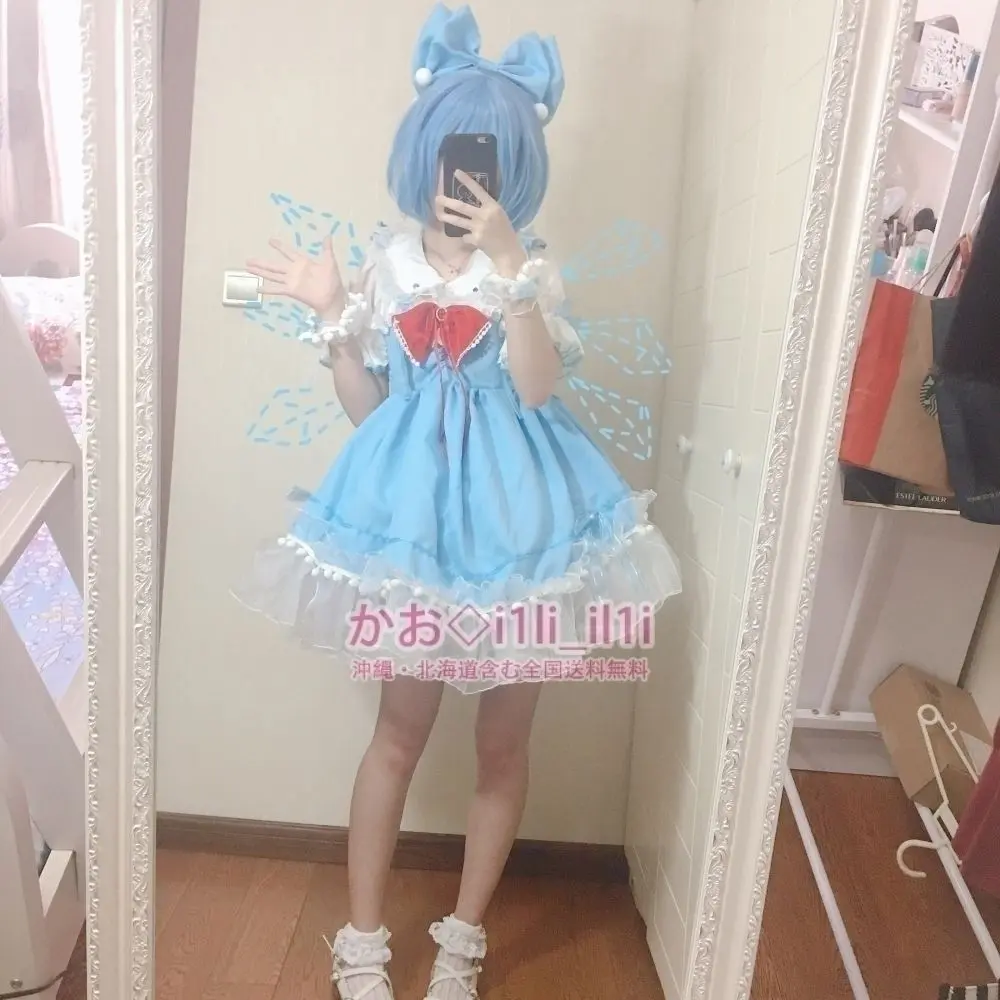 特価】東方Project チルノ風 アレンジ衣装 メイド服 - メルカリ