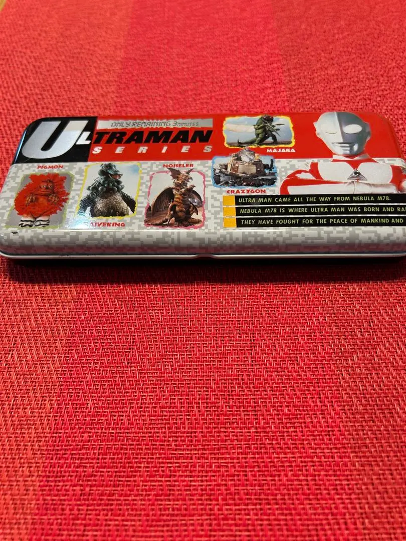 ☆超稀少！ 缶ケース ウルトラマン ウルトラカー ブリキ クルマ