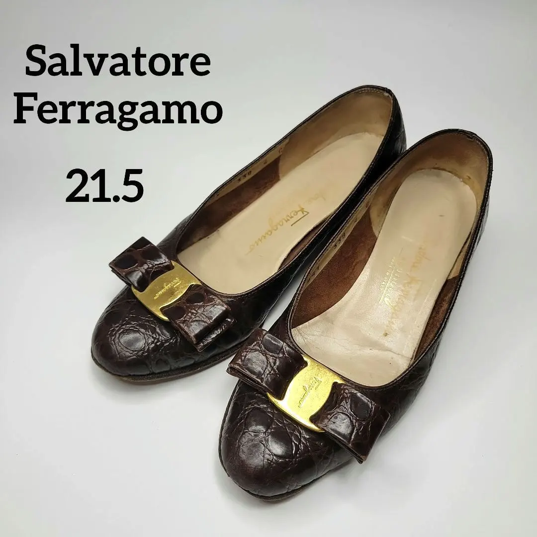 Thumbnail of Salvatore Ferragamo 21.5 Pumps Crocodile
