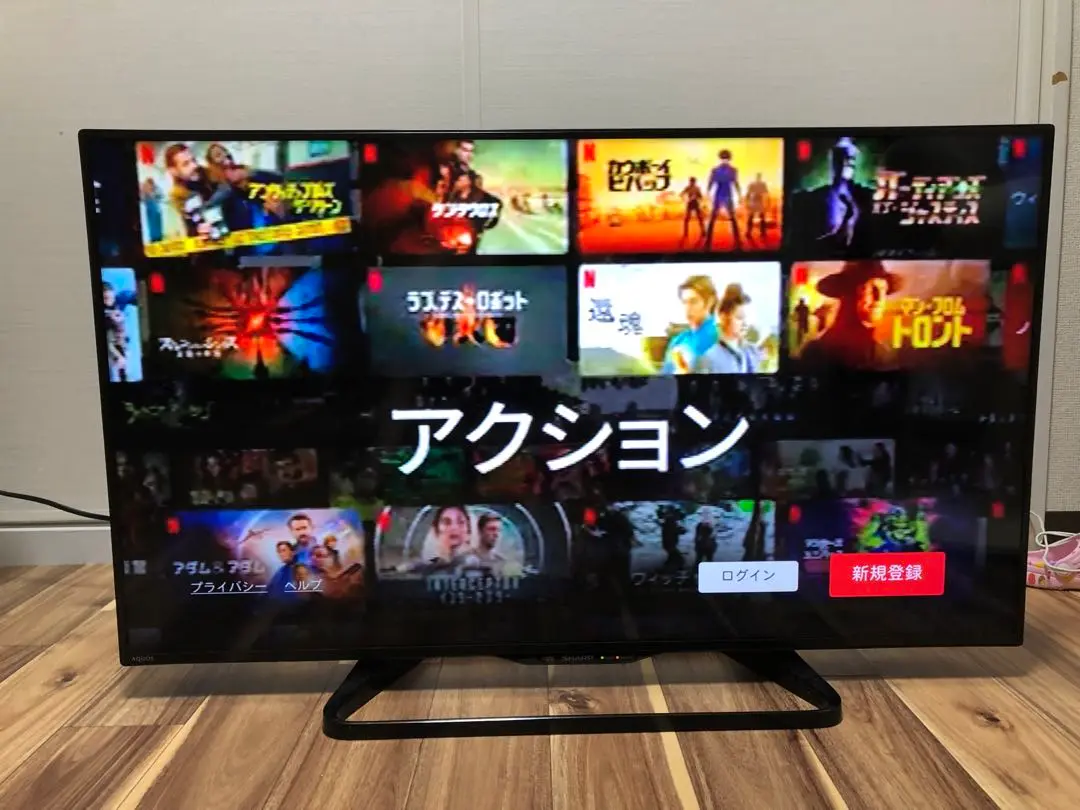 シャープ 2017年製 40インチ LED液晶テレビ VOD LC-40W35 SHARP AQUOS LC-40W35 40インチ 液晶テレビ 40型｜Yahoo!フリマ