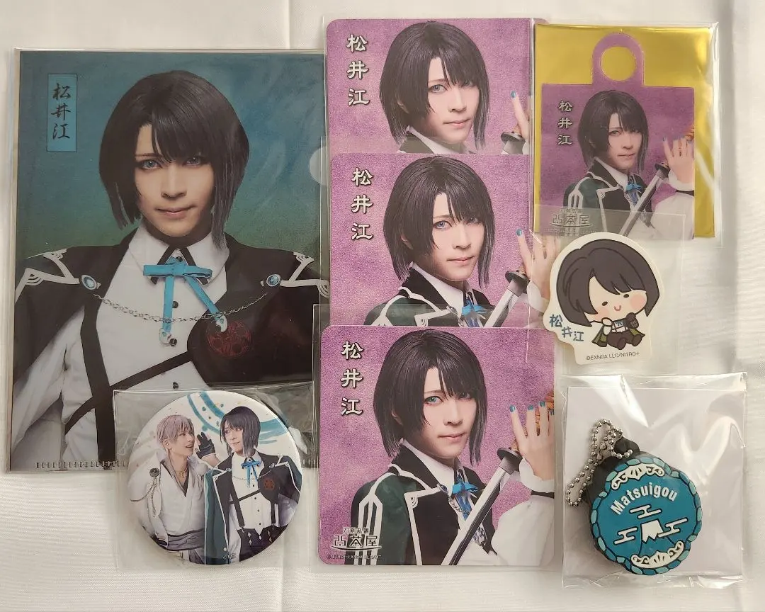 Thumbnail of Musical Touken Ranbu Matsui Go Coaster File Can Badge Seal