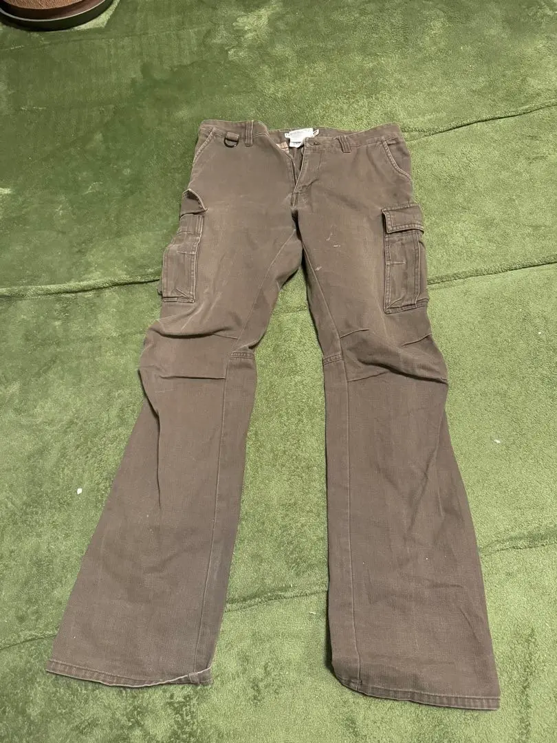◯KATHARINE HAMNETT LONDON ダークグレー カーゴパンツ卸売 通販