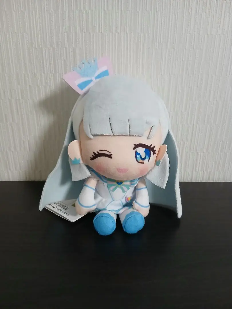 Thumbnail of Movie "Kimi to Idol Precure ♪" Korotto Marumaru Puri Face Plushie Nyamy