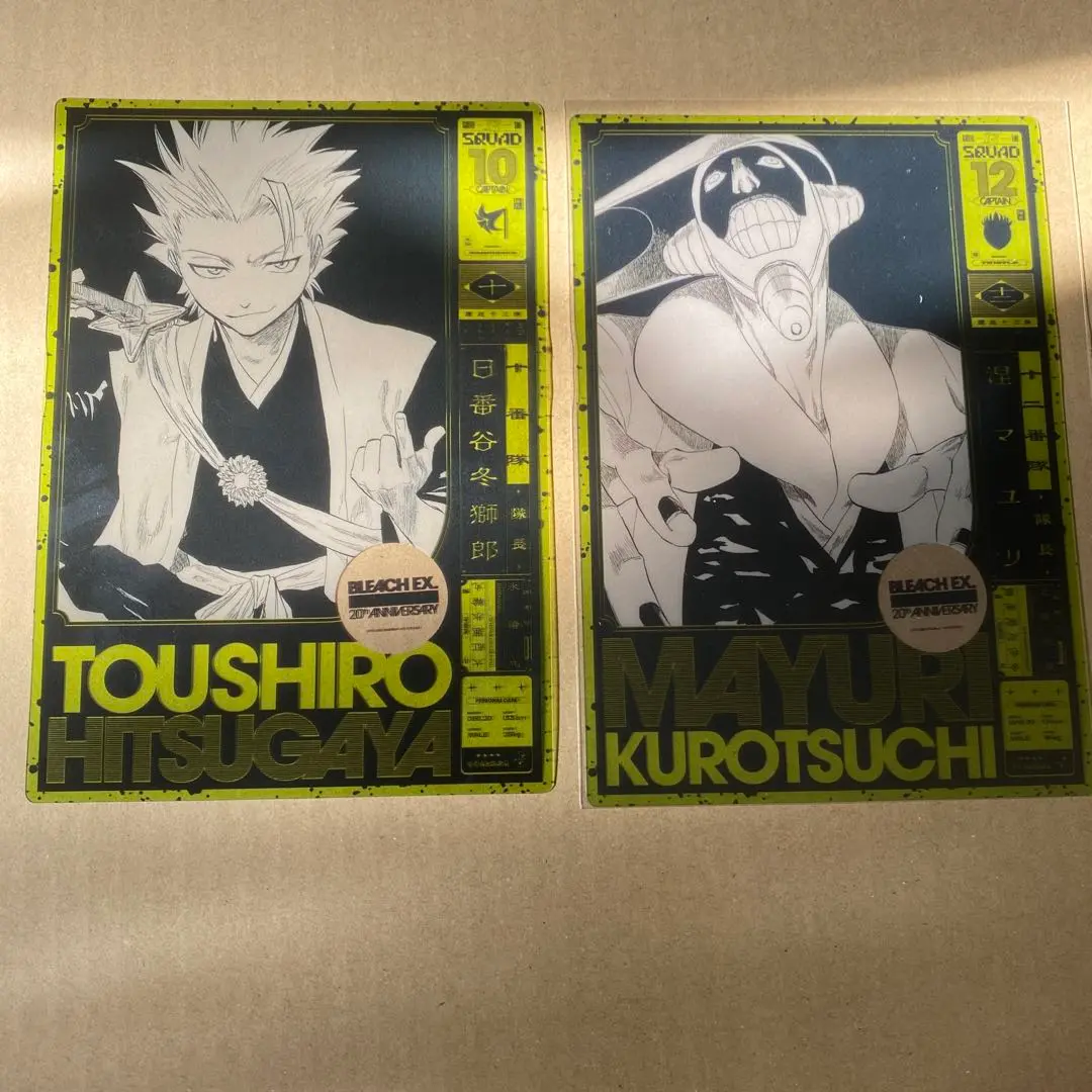 BLEACH ジャンプ展 ファン感謝デー 来場者特典 クリアしおり 日番谷冬獅郎 BLEACH ジャンプ展 ファン感謝デー 来場者特典 クリアしおり 日