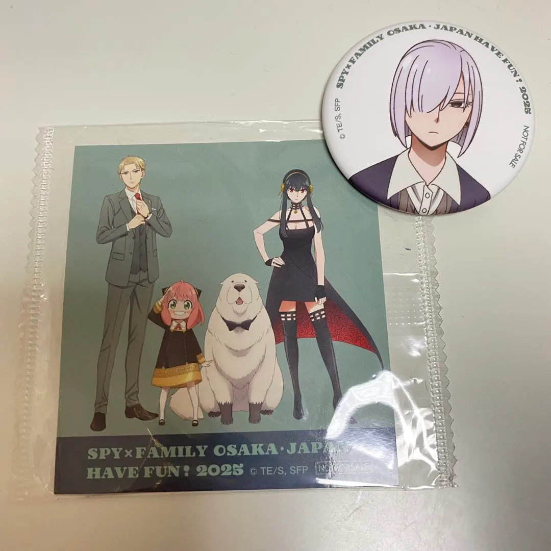 Thumbnail of SPY x FAMILY Osaka-Kansai Expo 2025 Limited Collaboration Can Badges and Stickers