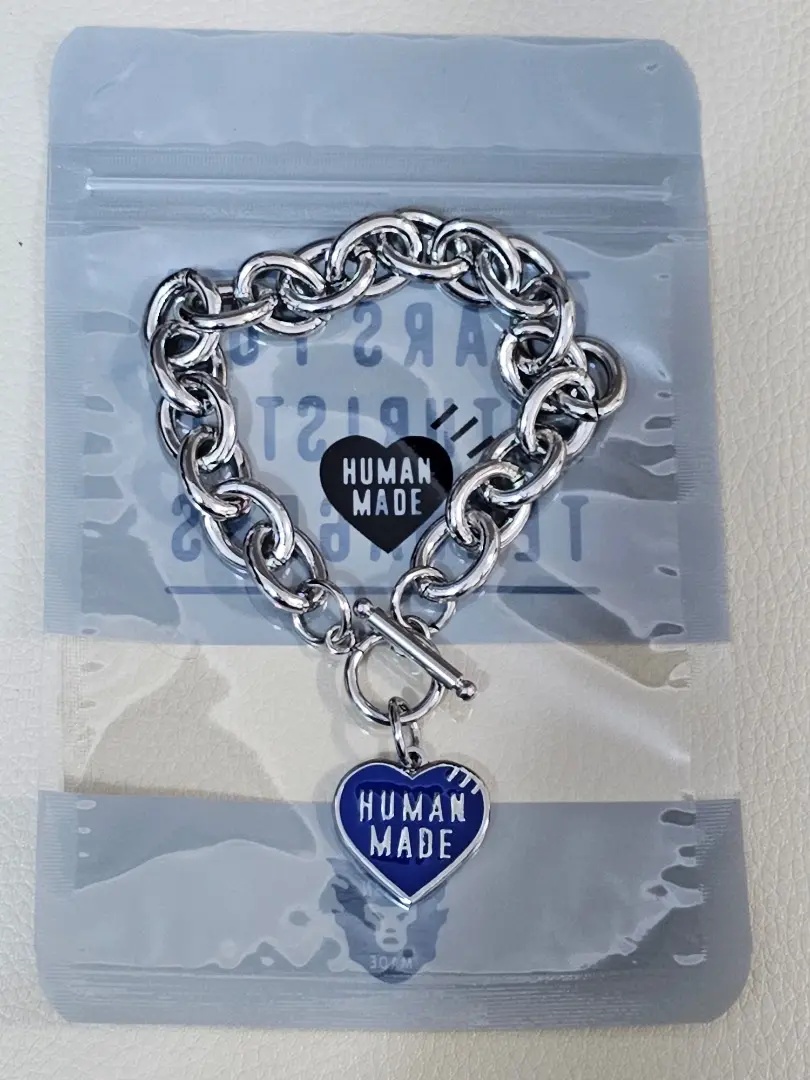 国内発送 HUMAN MADE☆ハート シルバー ブレスレット 2カラー HUMAN MADE Heart Silver Bracelet