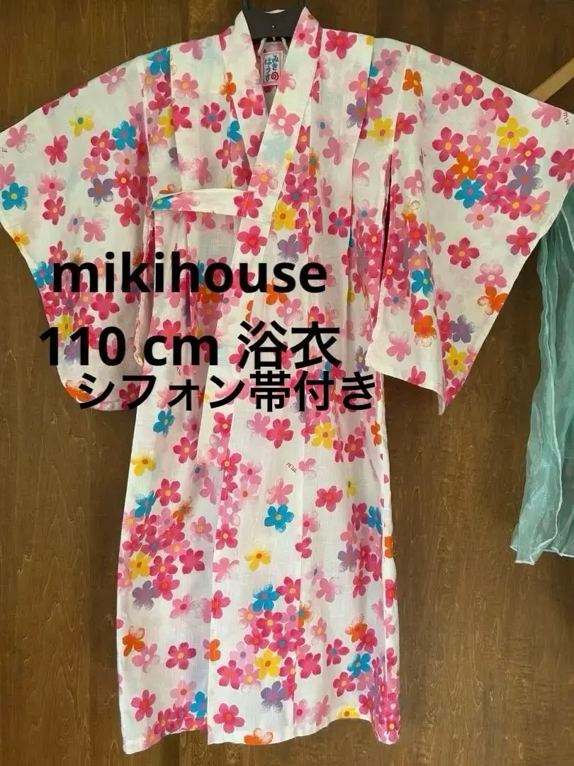 2025年最新】MIKI HOUSE 柄・デザイン：花柄 子供用浴衣・浴衣