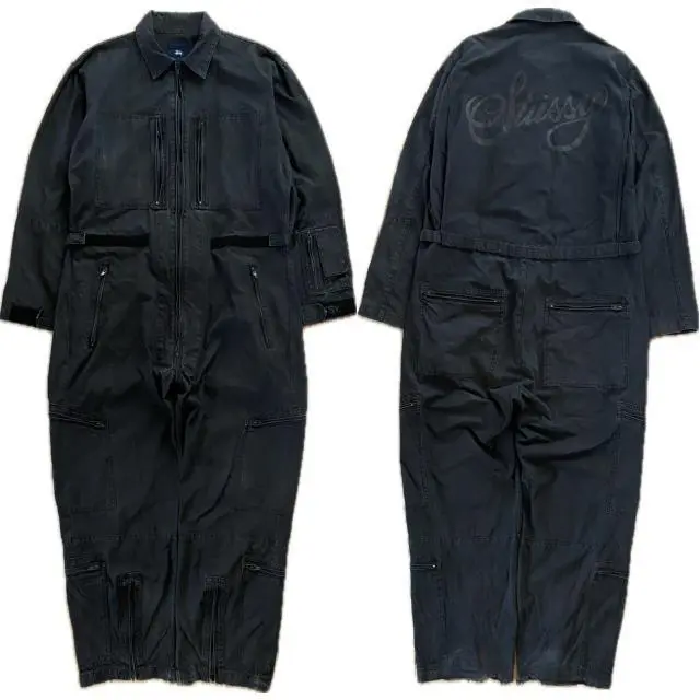 OLD STUSSY ステューシー フライトスーツ ジャンプスーツ ツナギ OLD STUSSY ステューシー フライトスーツ ジャンプスーツ ツナギ