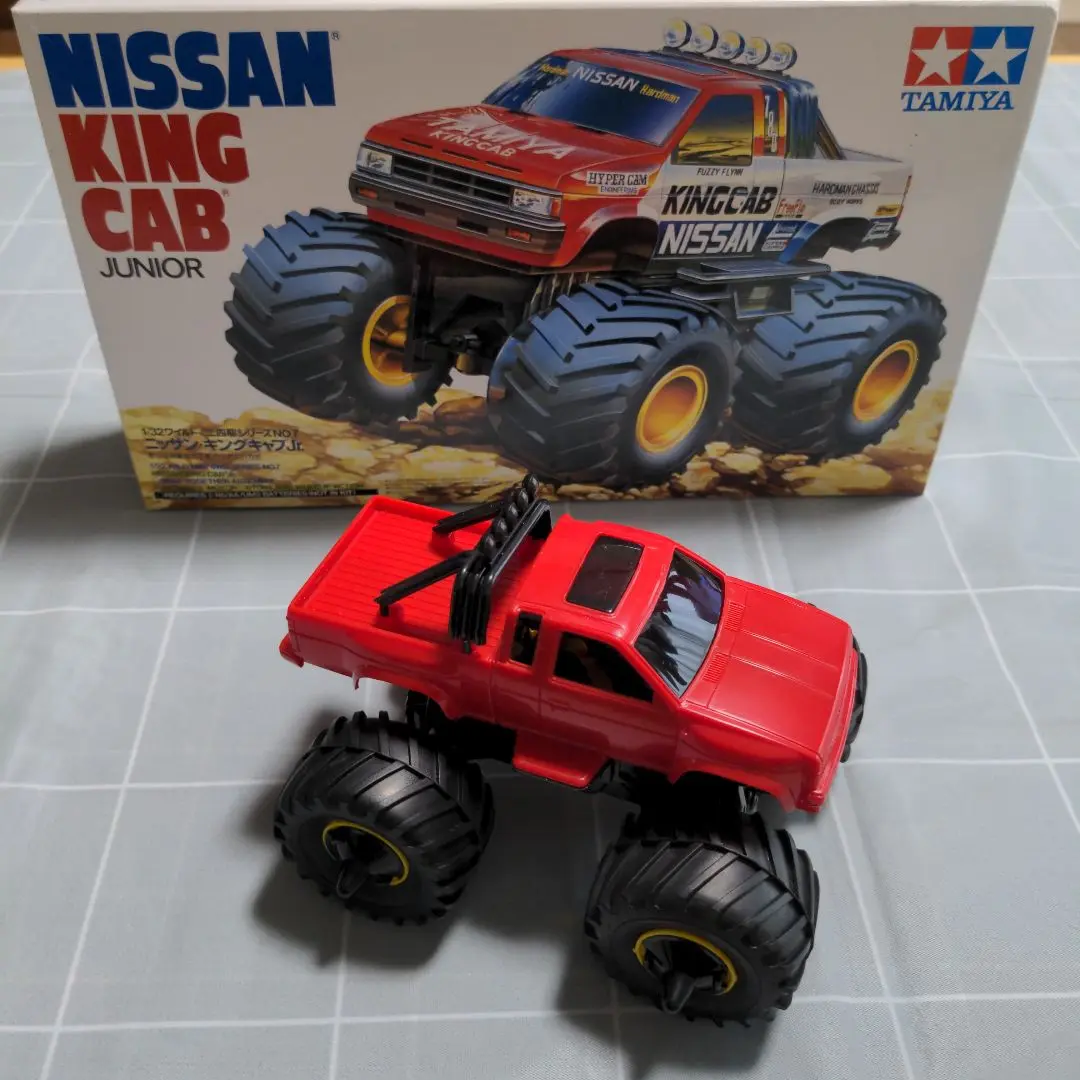 タミヤRC Nissan King Cab 動作未確認 説明書付 レストア用 ラジコン RC タミヤ 1/10 日産 キングキャブ KING CAB