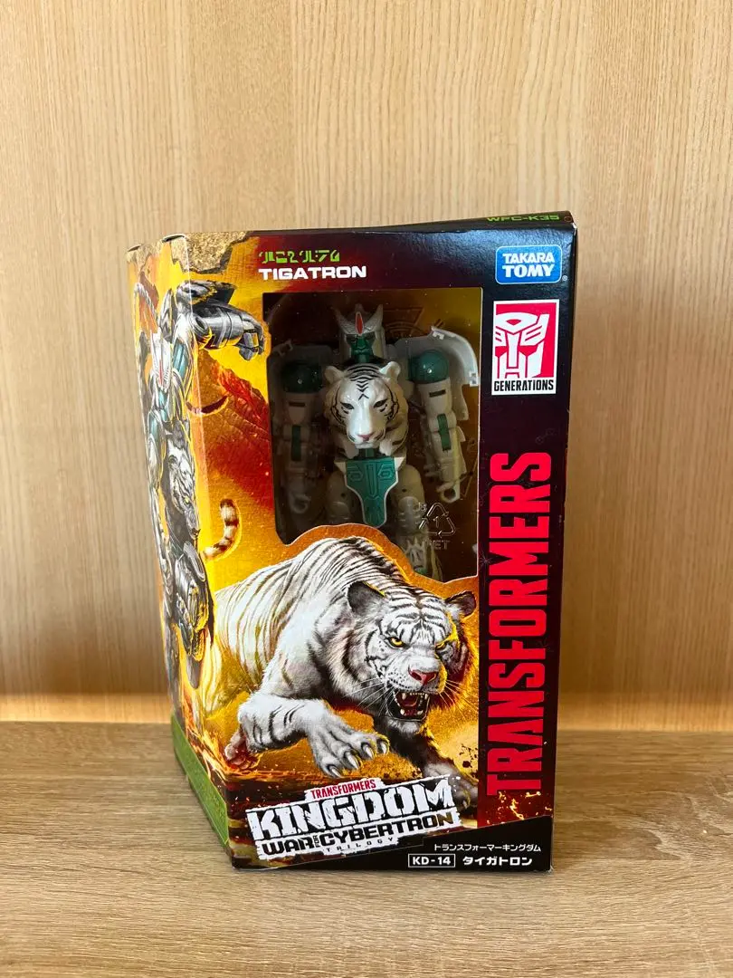 トランスフォーマー　キングダム　タイガトロン　KD-14　未開封品 トランスフォーマー キングダムシリーズ タイガトロン KD-14