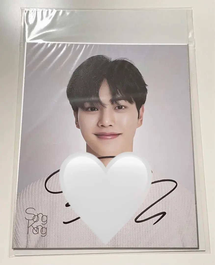 ソンガン直筆サインポスター ソンガン直筆サインポスター ソンガン直筆サインポスター 2025年