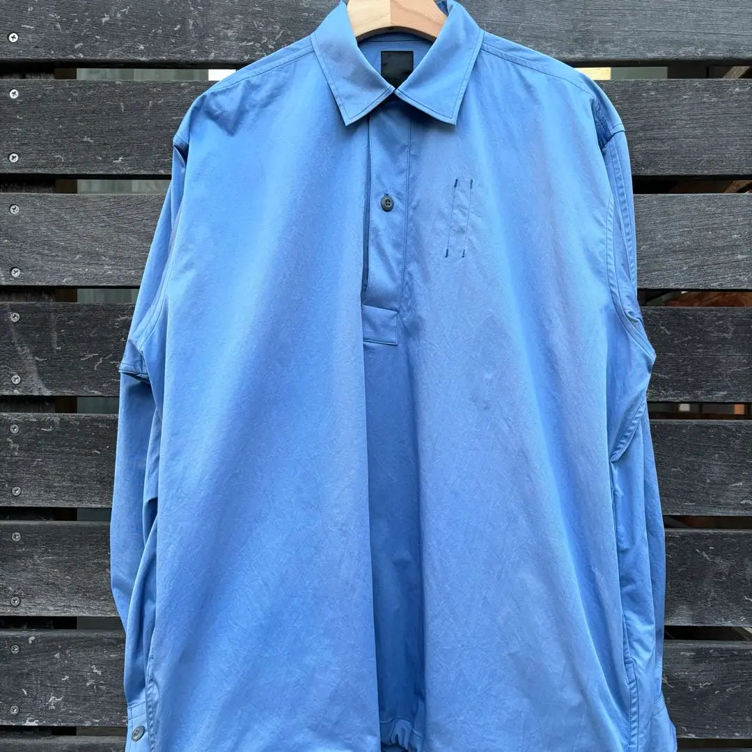 美品 DAIWA PIER39 Tech Swedish プルオーバーシャツ L 新作紹介】DAIWA PIER39 Tech Swedish Mil Pullover Shirts