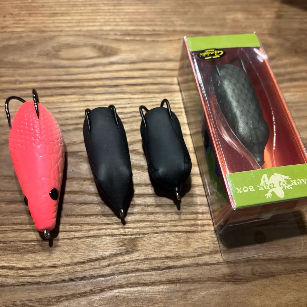 Amazon.co.jp: 雷魚用フロッグ フィネス アナコンダジュニア 5個