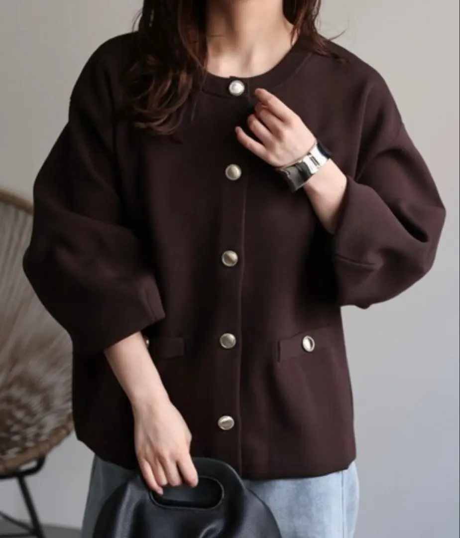 Thumbnail of Cardigan with metal buttons