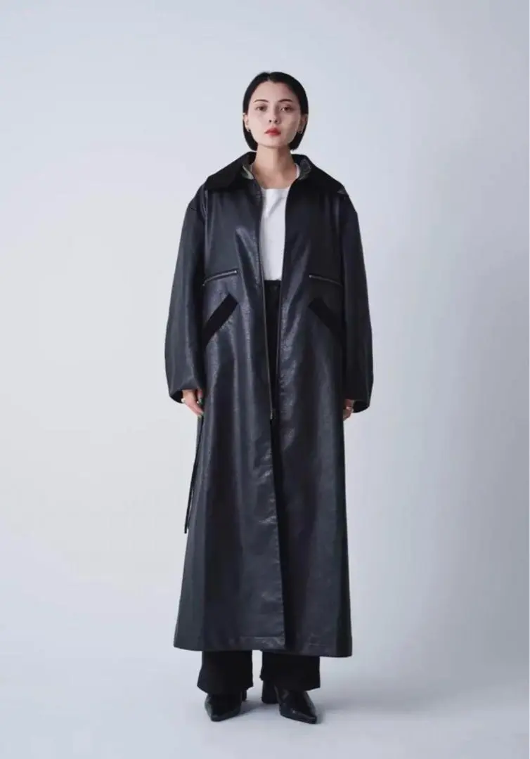 ジャケット・アウター GADID ANONIEM SIMON GADID ANONIEM SIMON COAT BLACK