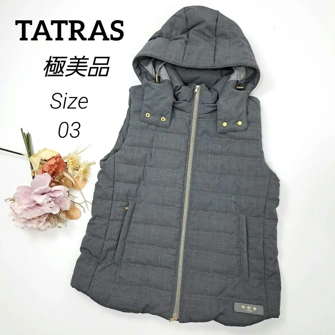 よ*こ様 極美品✨TATRAS ラビアナ ラクーンファー 希少な大きめサイズ03 TATRAS タトラス ラビアナ LAVIANA ダウンコート ダウン