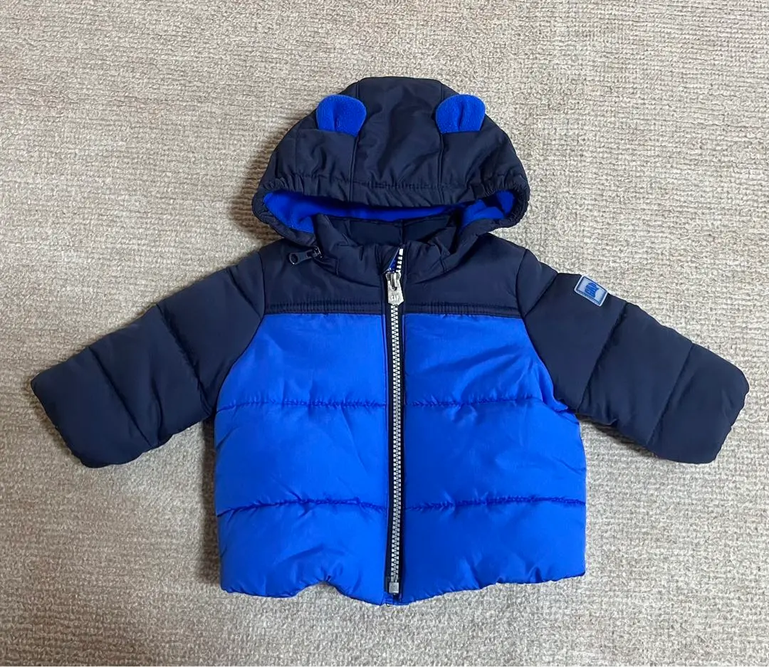 【美品/未使用】baby GAP 羽絨外套 熊外套 的縮圖