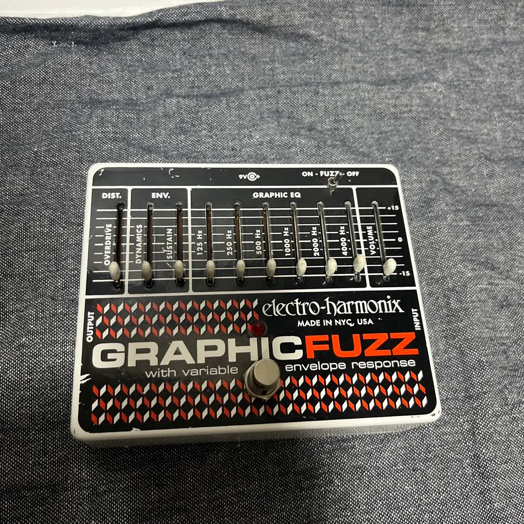 electro-harmonix GRAPHICFUZZ パッチケーブル2本付き electro-harmonix GRAPHICFUZZ パッチケーブル2本付き - メルカリ
