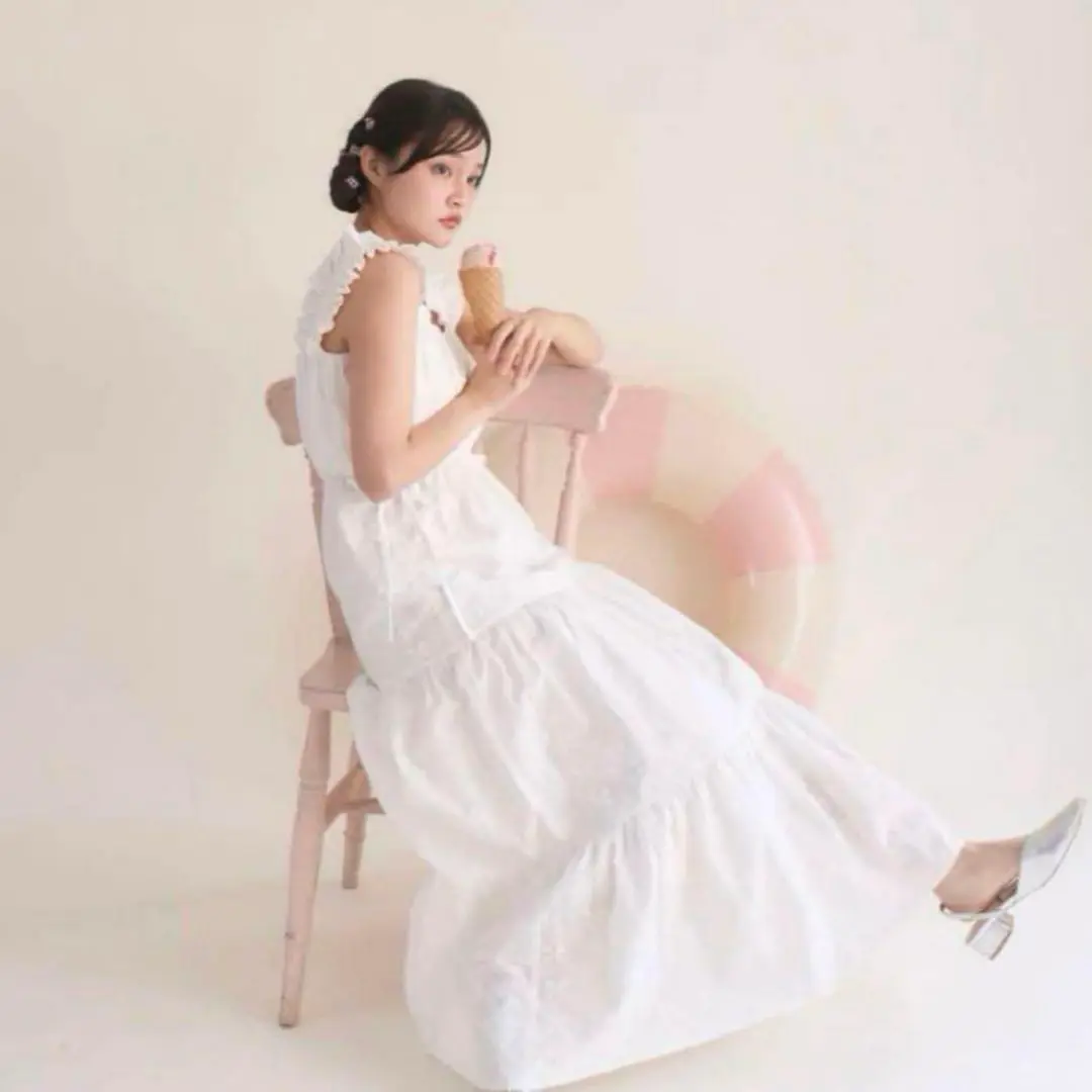 ワンピース muguet cotton ribbon tiered frill op 2025年最新】muguet cotton ribbon tieredの人気アイテム - メルカリ