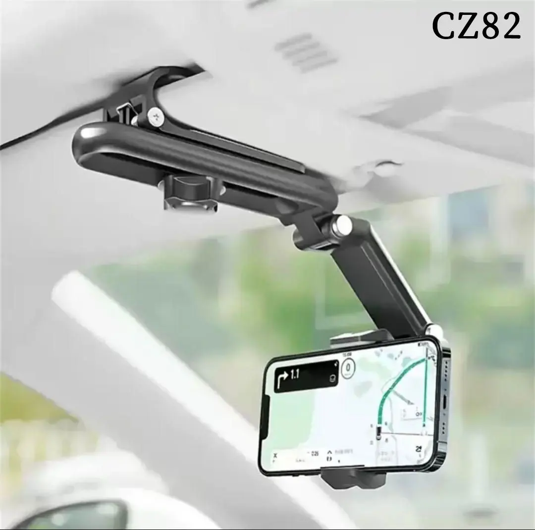 Thumbnail of CZ.82 Car Phone Holder, 360-degree Rotation, Sun Visor Mount <ht A9pl3