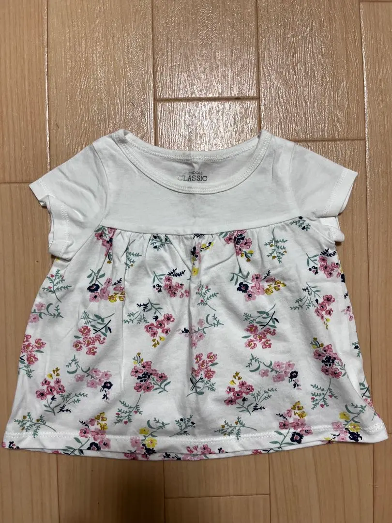 Thumbnail of Nishimatsuya Floral Print T-shirt, Size 80
