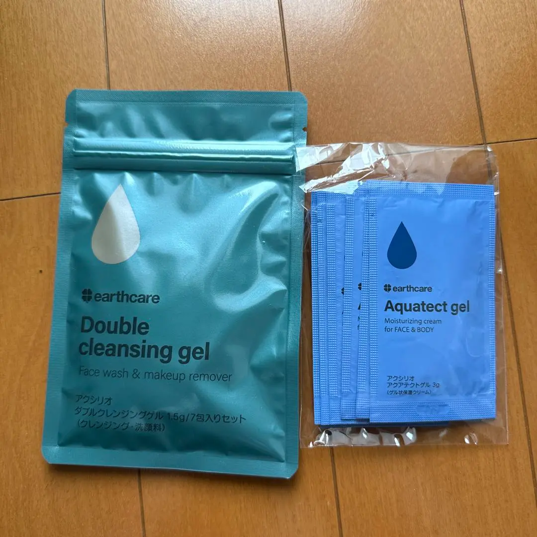 AQUCRIO ダブルクレンジングゲル270ｇ＆アクアテクトゲル250g　セット 商品パッケージ・デザインのリニューアルについて（4/23更新）