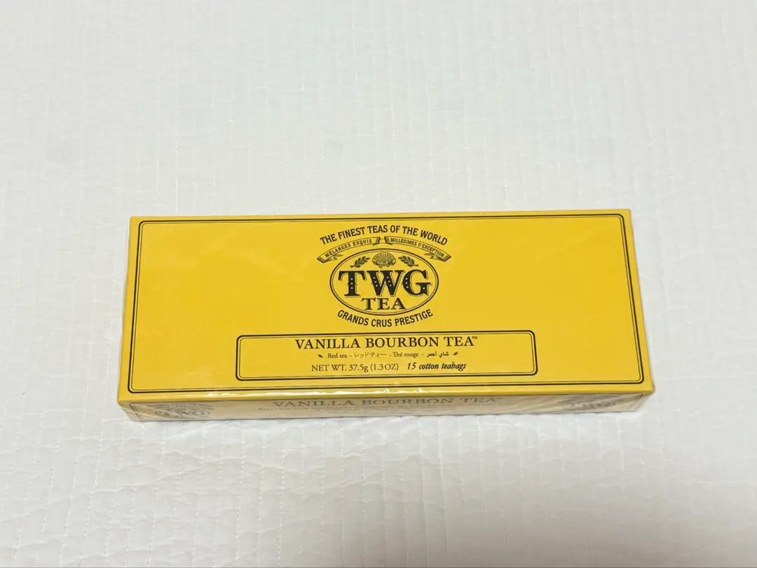 新品)TWG バニラブルボンティーVanilla Bourbon Tea100g TWG Teaのルイボスティー・バニラブルボンをレビュー！特徴、味