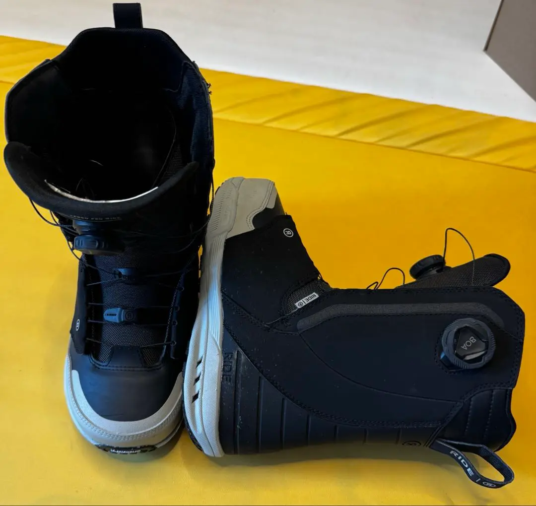 【中古】RIDE LASSO スノーボードブーツ ブラック 中古】RIDE LASSO スノーボードブーツ ブラック