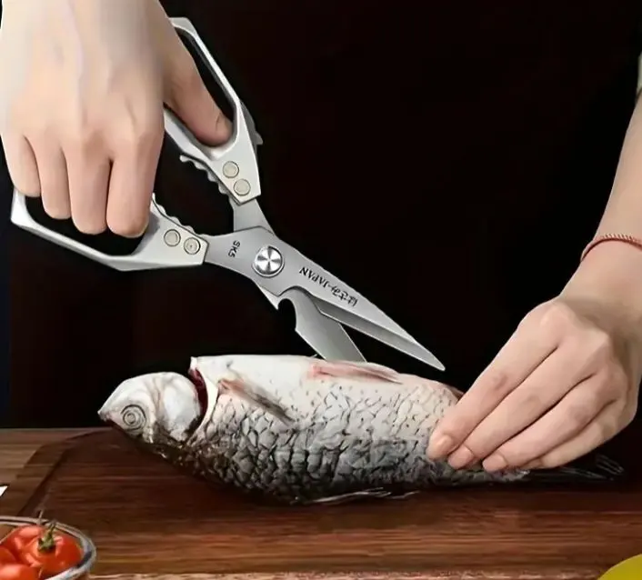 Thumbnail of Stainless Steel Kitchen Shears - Poultry, Fish, Meat - Multipurpose Scissors - Kitchen Tool