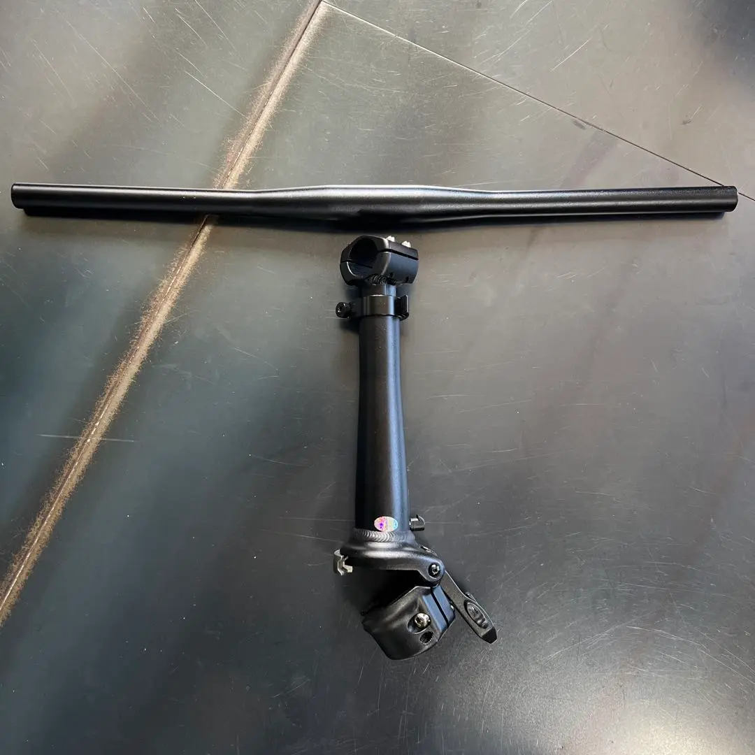 専用Matebike matex mtb ブラックハンドルバーステムセット Amazon.co.jp: BMX ハンドルバー ハイライズ ステムセット MATE