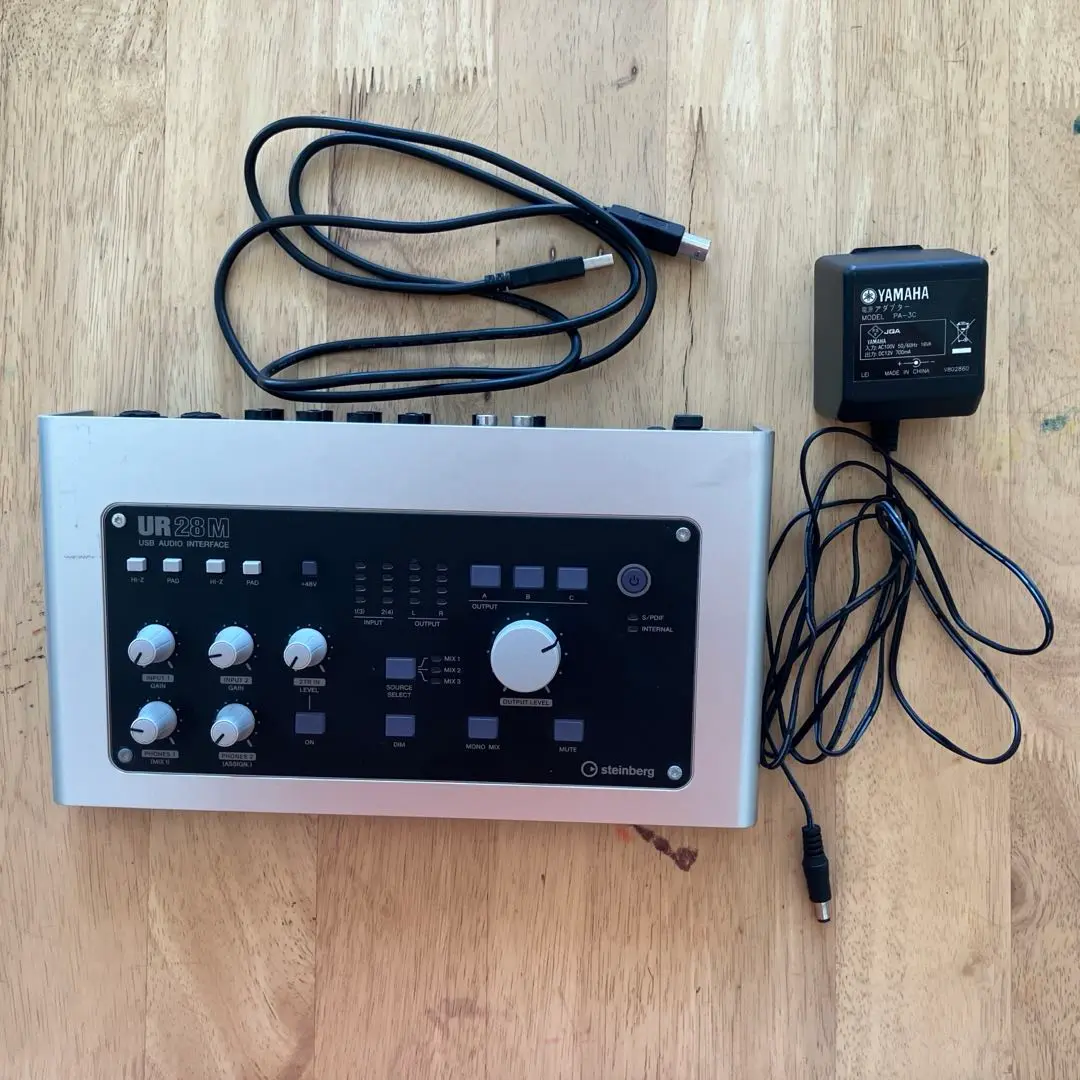 定価3.3万【美品】Steinberg オーディオインターフェース UR28M Steinberg UR28M USB Audio Interface Studio Controller