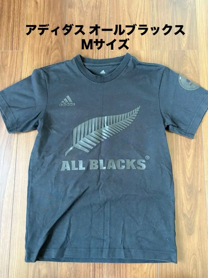 【新品】オールブラックスラグビーワールドカップ2019  半袖Tシャツ　キャップ adidas tシャツ オールブラックス ラグビー サポーターズ 半袖T