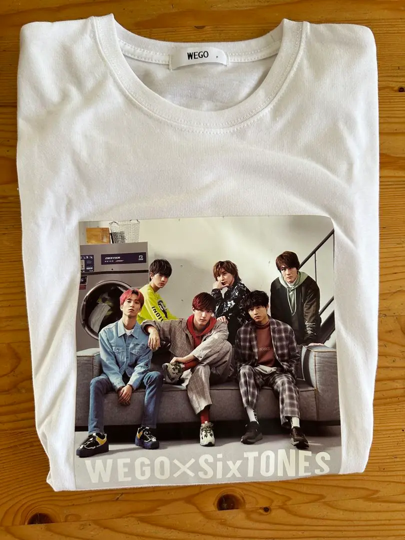 2025年最新】SixTONES tシャツ wegoの人気アイテム - メルカリ