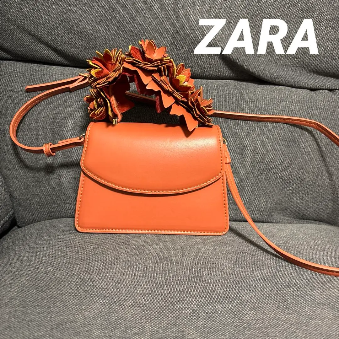ZARA フラワー　ハンドバッグ　ショルダーバッグ 2025年最新】zara ミニフラワーハンドバッグの人気アイテム