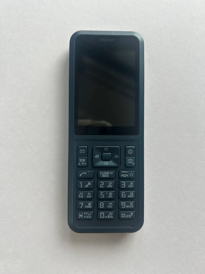 SoftBank SEIKO Simply 602SI ダークブルー 本体 白ロム SIM