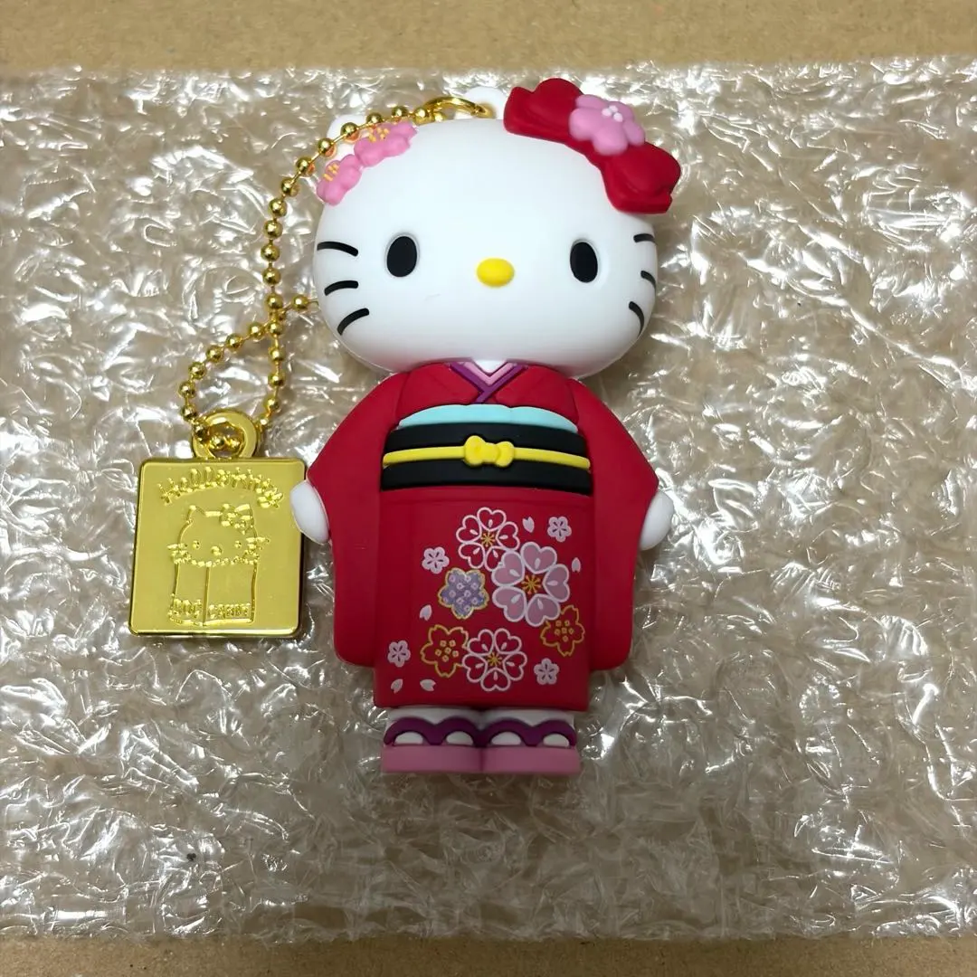 Thumbnail of Hello Kitty Exhibition Secret Mascot Charm A Kimono