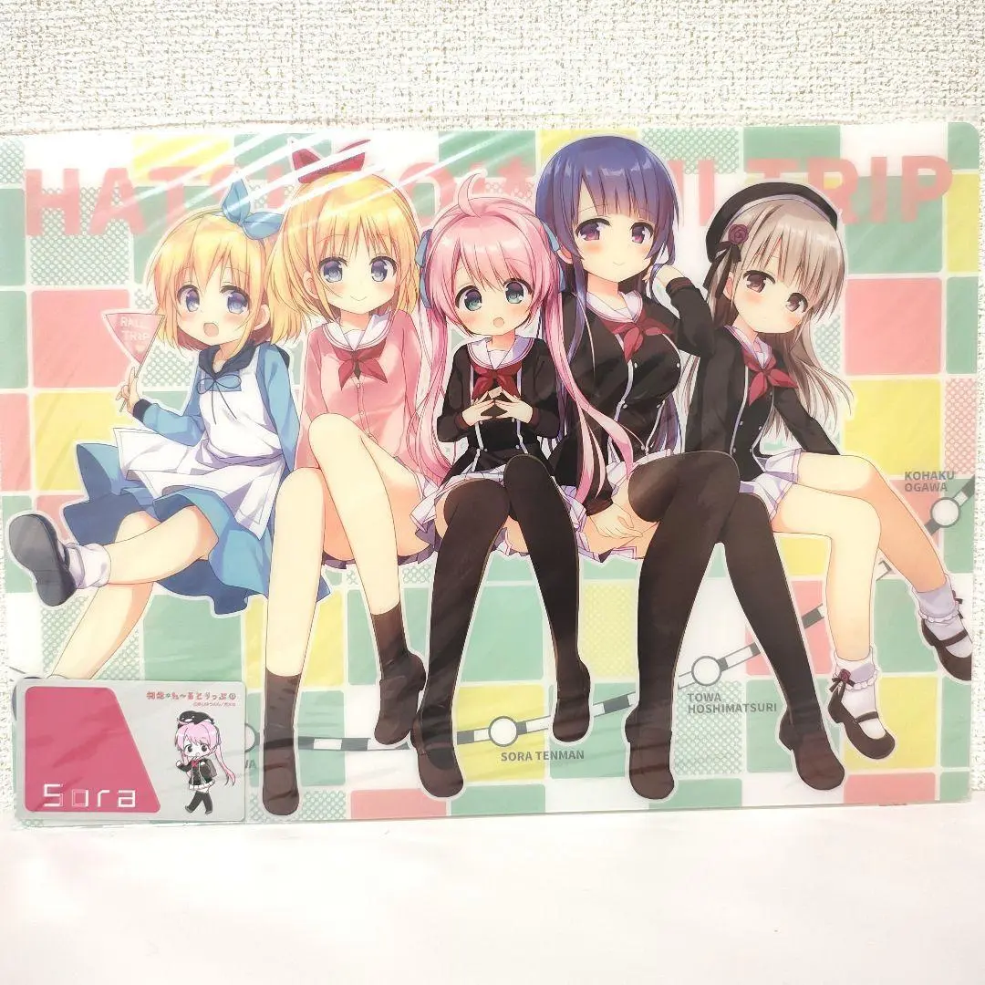 小川琥珀 天満そら B2タペストリー 初恋れ～るとりっぷ 漫画祭り2021
