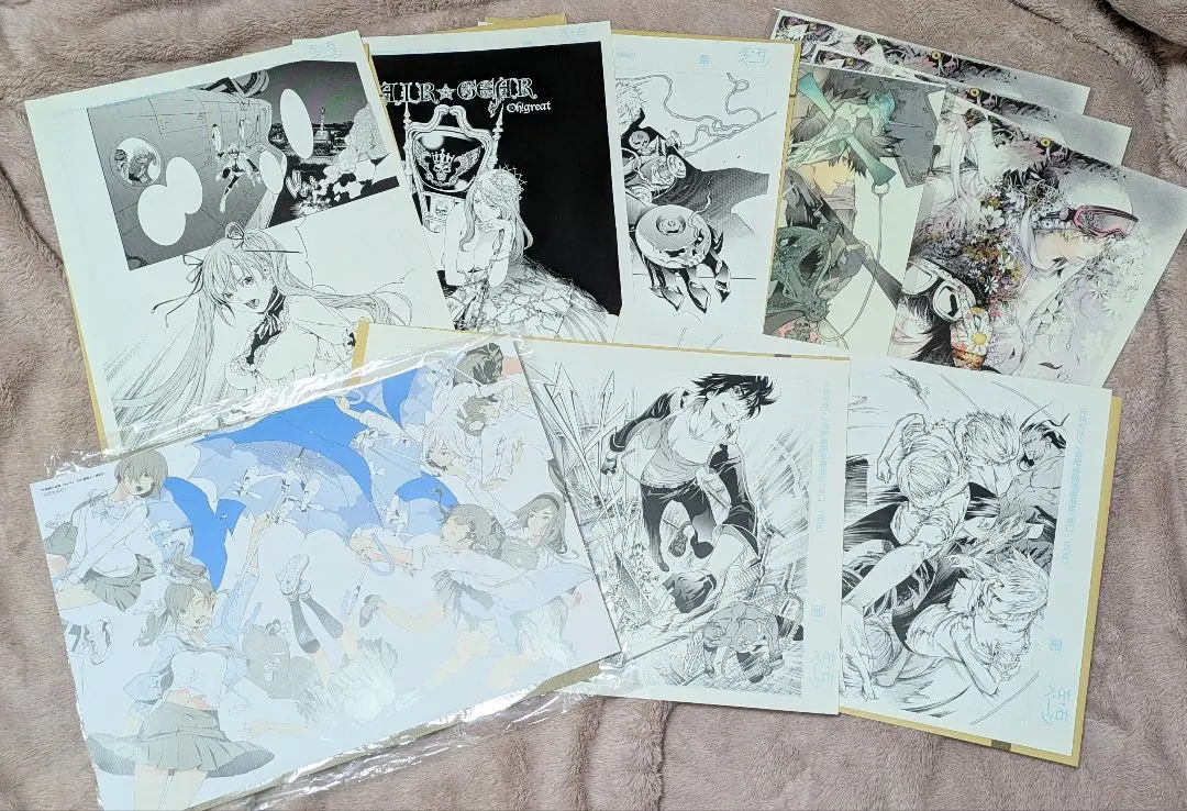 限定　エアギア　複製原画　小烏丸 エアギア 大暮維人 複製原画 セット 小烏丸 - メルカリ