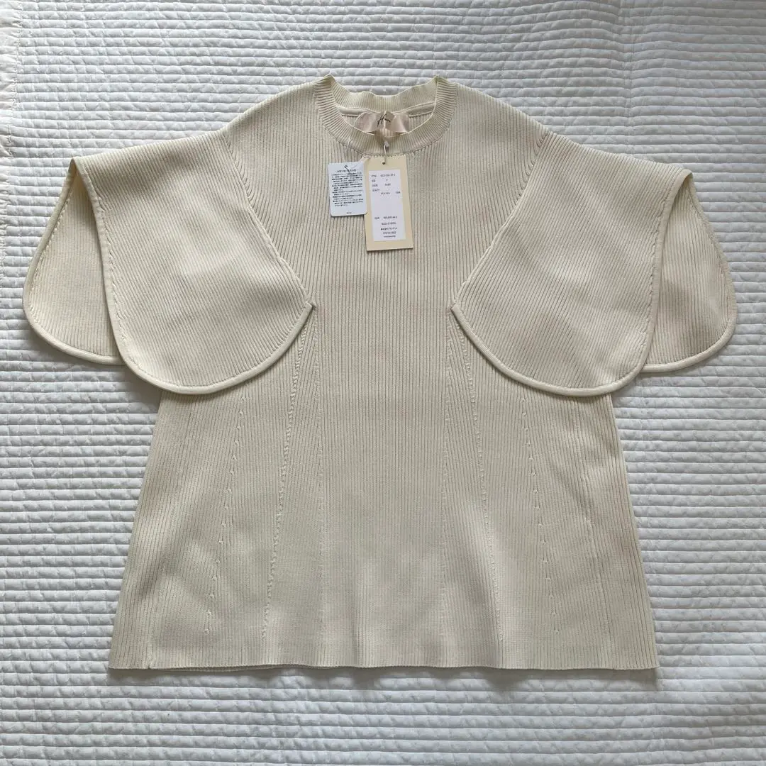 fic.rikoさま専用◎heveペタルニット ホワイト