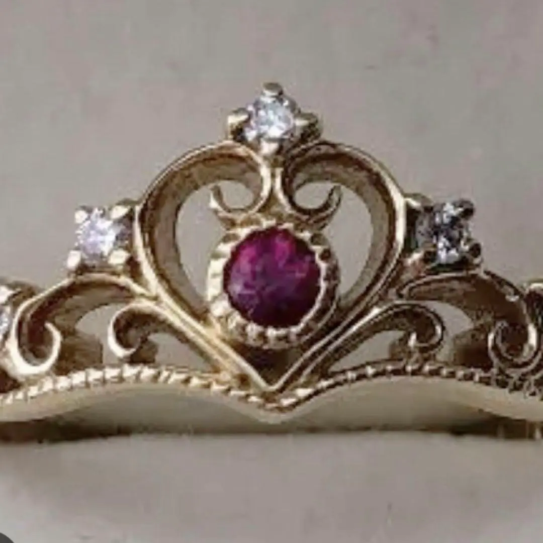 ケイウノ　k.uno プリンセスティアラ　10号 Disney / プリンセス・ティアラ・ハート [婚約指輪] ケイウノ
