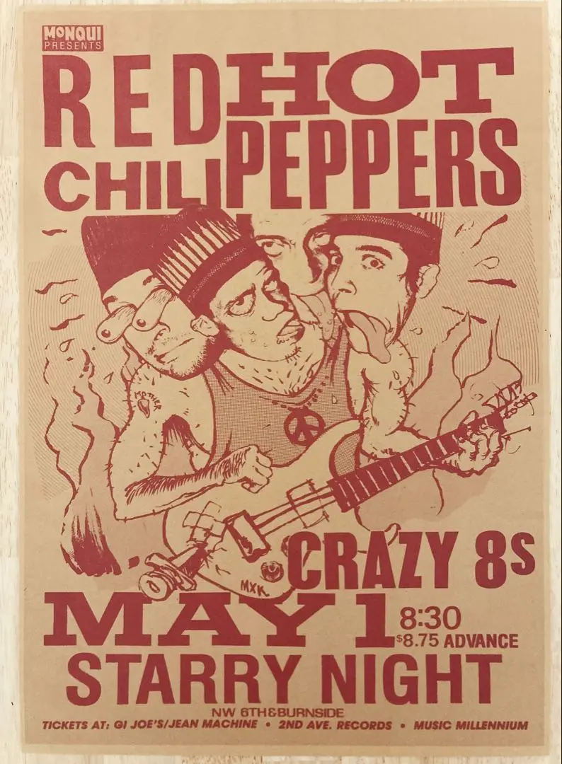 レッドホットチリペッパーズ初来日本公演チケット半券&アンソニー&ジョンの写真 2025年最新】red hot chili peppers チケットの人気アイテム