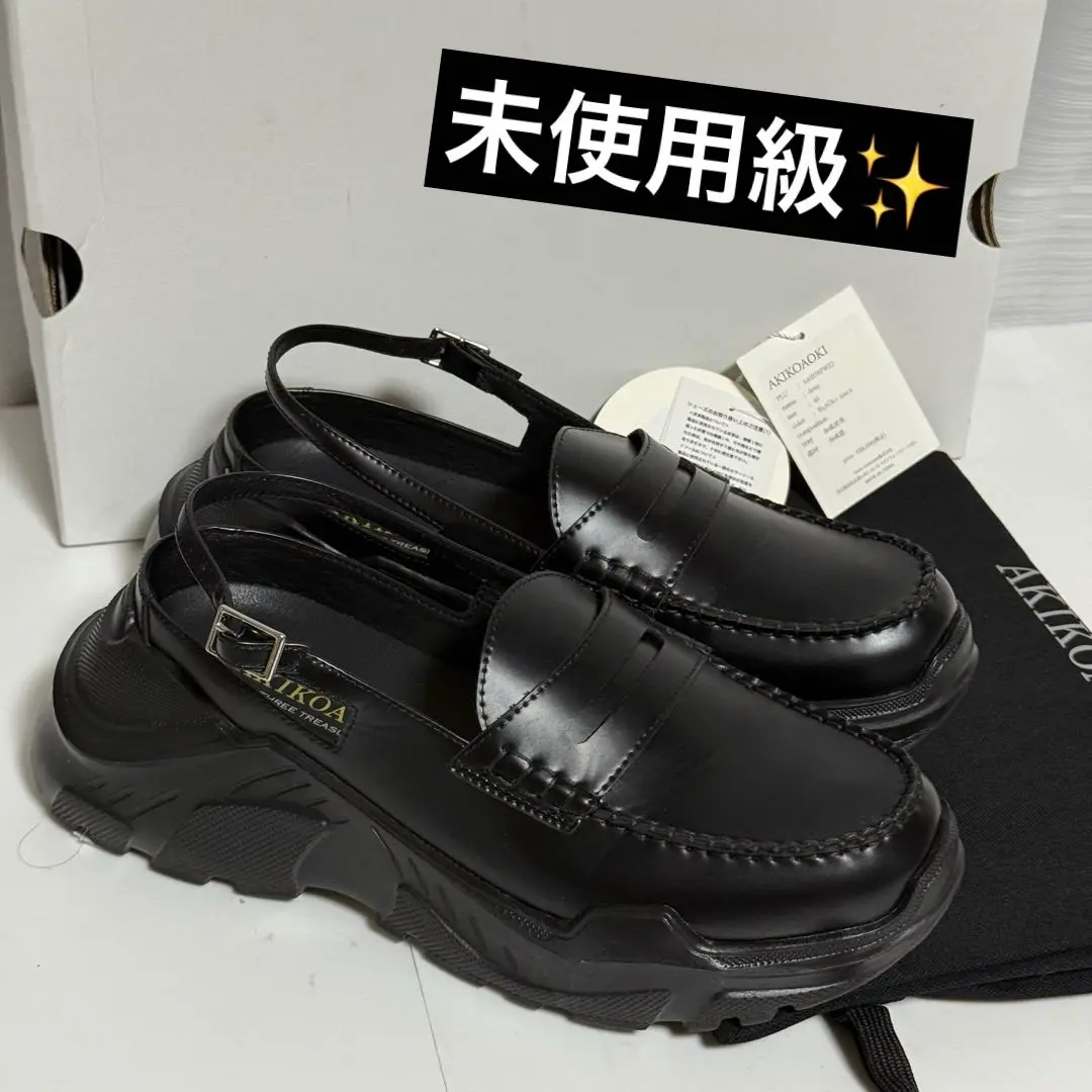 【新品】AKIKOAOKI ローファー 厚底 別注demi STUDIOUS AKIKOAOKI（アキコアオキ）の「【AKIKOAOKI/アキコアオキ