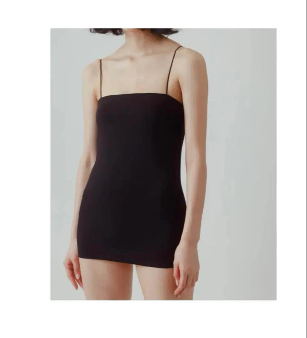 キャミソール yo BIOTOP Square bra top BIOTOP(ビオトープ) / 【yo BIOTOP】Square bra top (アンダー