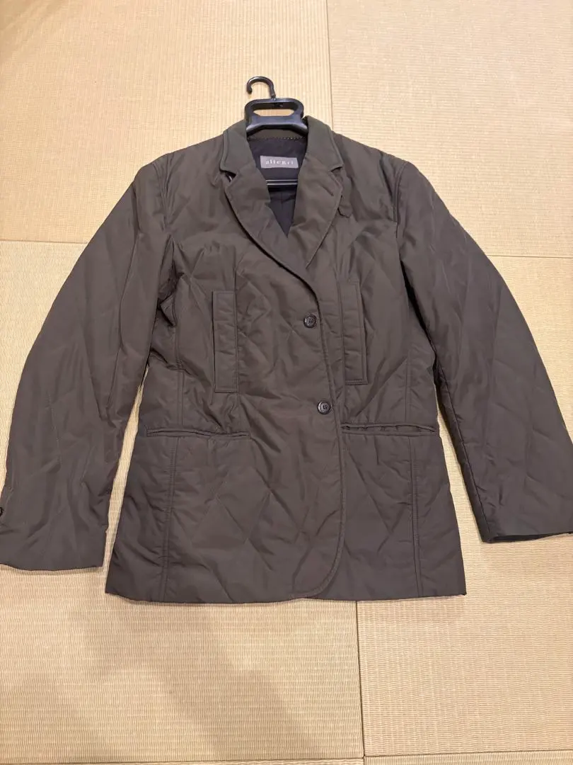 Thumbnail of Allegri, made in Italy, dark brown quilted jacket, size 50