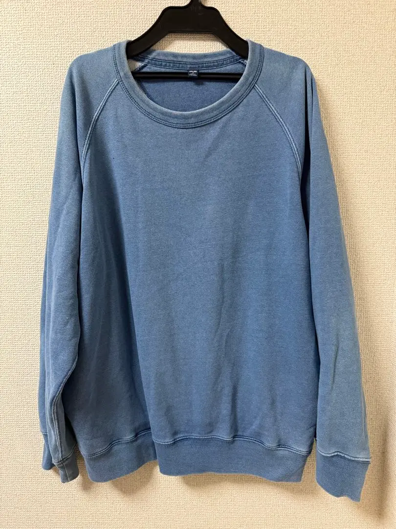 Thumbnail of Uniqlo / Indigo Sweatshirt / Men's / Denim-style / With Pockets / Blue / M