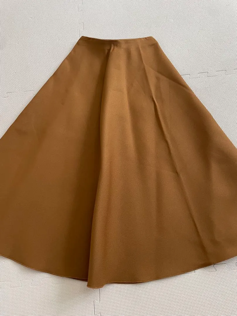 Thumbnail of birthdaybash Brown Bonded Flare Skirt