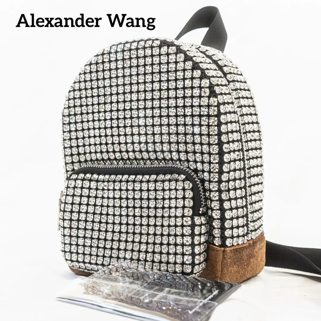Alexander Wang 関税込 ラインストーン ハンドバッグ alexanderwang アレキサンダーワング HEIRESS ラインストーン