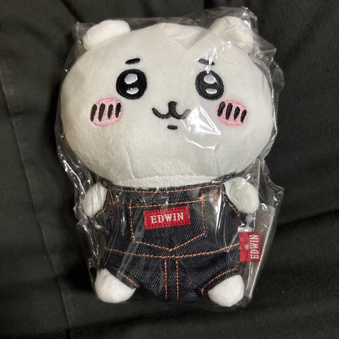 新品タグ付きレア正規品　限定　 EDWIN × ちいかわ　ぬいぐるみ EDWIN ちいかわ ぬいぐるみ3体セット 激レア品‼️EDWIN×ちいかわ