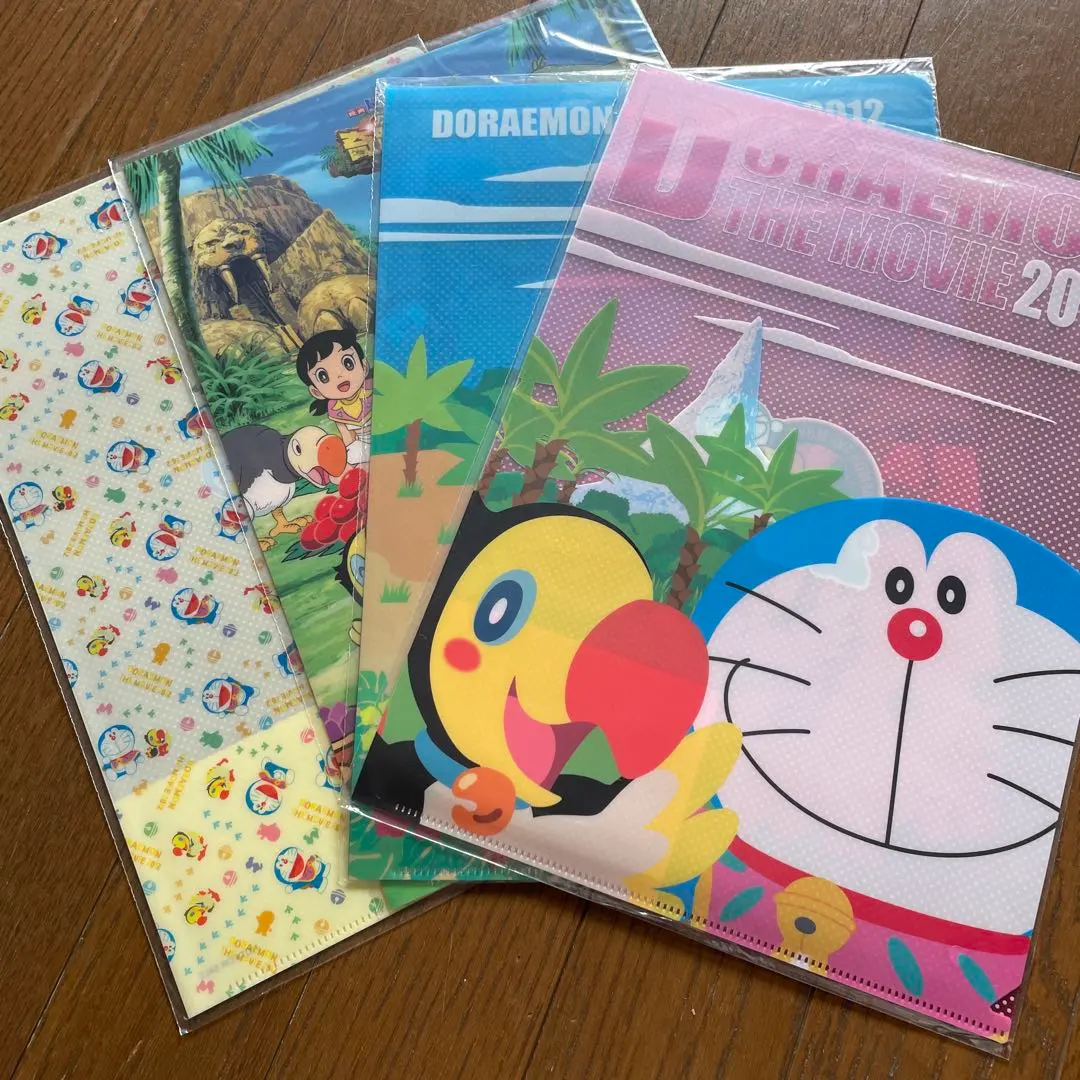 Thumbnail of Doraemon the Movie: Nobita and the Island of Miracles Clear File - Complete Set of 4