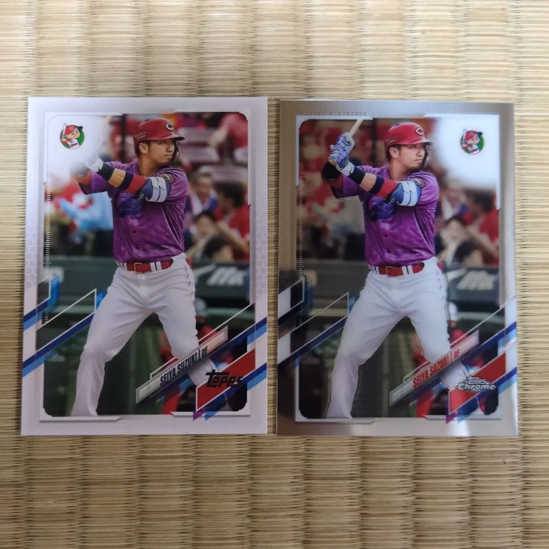 鈴木誠也 広島カープ インサートカード 2021 topps chrome ミントモール / MINT 浦和店 / 2021 Topps NPB Chrome 鈴木誠也